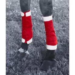 JT International 4-Piece Santa Leg Wraps Set