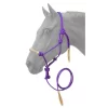 Tough 1 Rawhide Noseband Rope Halter With Lead