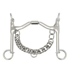 Myler Weymouth Medium Wide Ported Barrel Bit MB 33