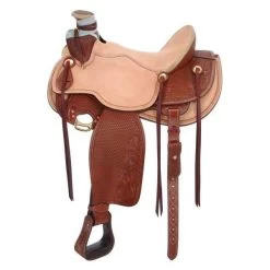 Silver Royal Wade Hard Seat Ranch Saddle
