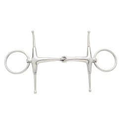 Korsteel Stainless Steel Jointed Fulmer Snaffle Bit