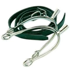 Korsteel Mens Pow Show Spurs With Straps