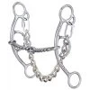 Tough 1 Sweet Iron Twisted Mouth Short Shank Gag Snaffle