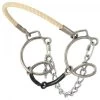 Kelly Silver Star 6" Cheek Sweet Iron Snaffle With Rope Nose