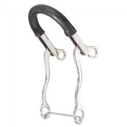 Kelly Silver Star Miniature Hackamore With Rubber Tubing