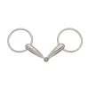 Kelly Silver Star Smooth Snaffle Stainless Steel Bit
