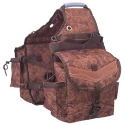 Tough 1 Multi-Pocket Insulated Nylon Saddle Bag