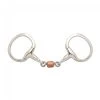 Kelly Silver Star 3-Piece Roller Eggbutt Snaffle