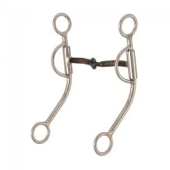 Kelly Silver Star Dee Ring Training Snaffle