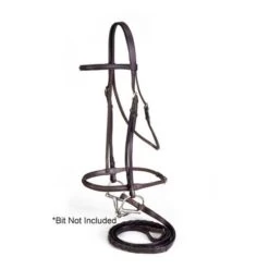 EquiRoyal Raised English Bridle