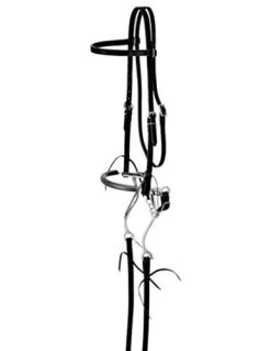 King Series Browband Bridle With Hackamore