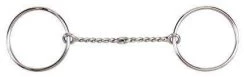 Korsteel Stainless Steel Twisted Wire Loose Ring Snaffle Bit