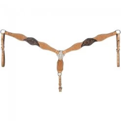 Tough 1 Flared Two Tone Floral/Basket Breastcollar