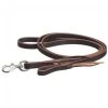 Tough 1 Latigo Leather Roping Reins With Tie Ends