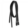 Royal King Double-Stitched Leather Split Reins