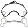 Myler 2-Ring Combination Bit Low Port Comfort Snaffle MB 04