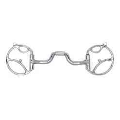 Myler Western Dee With Hooks Narrow Low Ported Barrel Bit MB 43LP