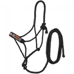 Tough 1 Beaded Mule Tape Halter With Lead