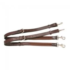 Tough 1 Leather Side Reins With Elastic Ends