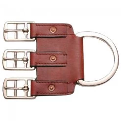 Royal King Leather 3-Buckle Western Girth Converter