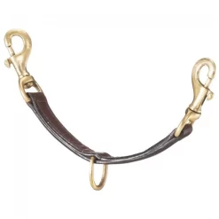 Tough 1 Leather Lunging Strap With Brass Hardware