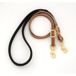 Royal King Suede-Wrapped Barrel Reins