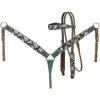 Tough 1 Printed Brow Headstall And Breastcollar Set