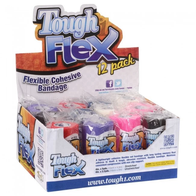 Tough 1 12-Pack Tough Flex Vet Bandage