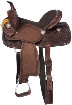 Silver Royal Jackpot Barrel Saddle