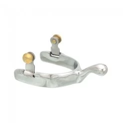 Kelly Silver 3/4" Band Star Humane Cutting Spur