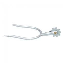 Kelly Silver Star Chrome Plated Childs Slip On Spur