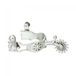 Kelly Silver Star Rowel Show Spurs