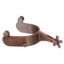 Bull Rider Blue Steeled Rodeo Spurs