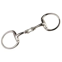 Korsteel Stainless Steel French Link Eggbutt Snaffle Bit