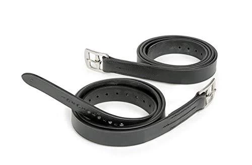 Shires Aviemore Stirrup Leathers With Curved Buckle