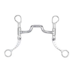 Parelli Myler Shank Bit B2 - 6" Shank With Sweet Iron Low Ported Barrel Narrow