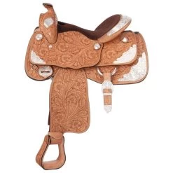 Tough 1 Premium Classic Premier Silver Show Saddle Package