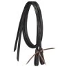 Silver Royal Barbwire Tooled Split Reins