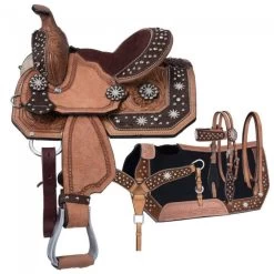 Tough 1 High Noon Barrel Saddle Package