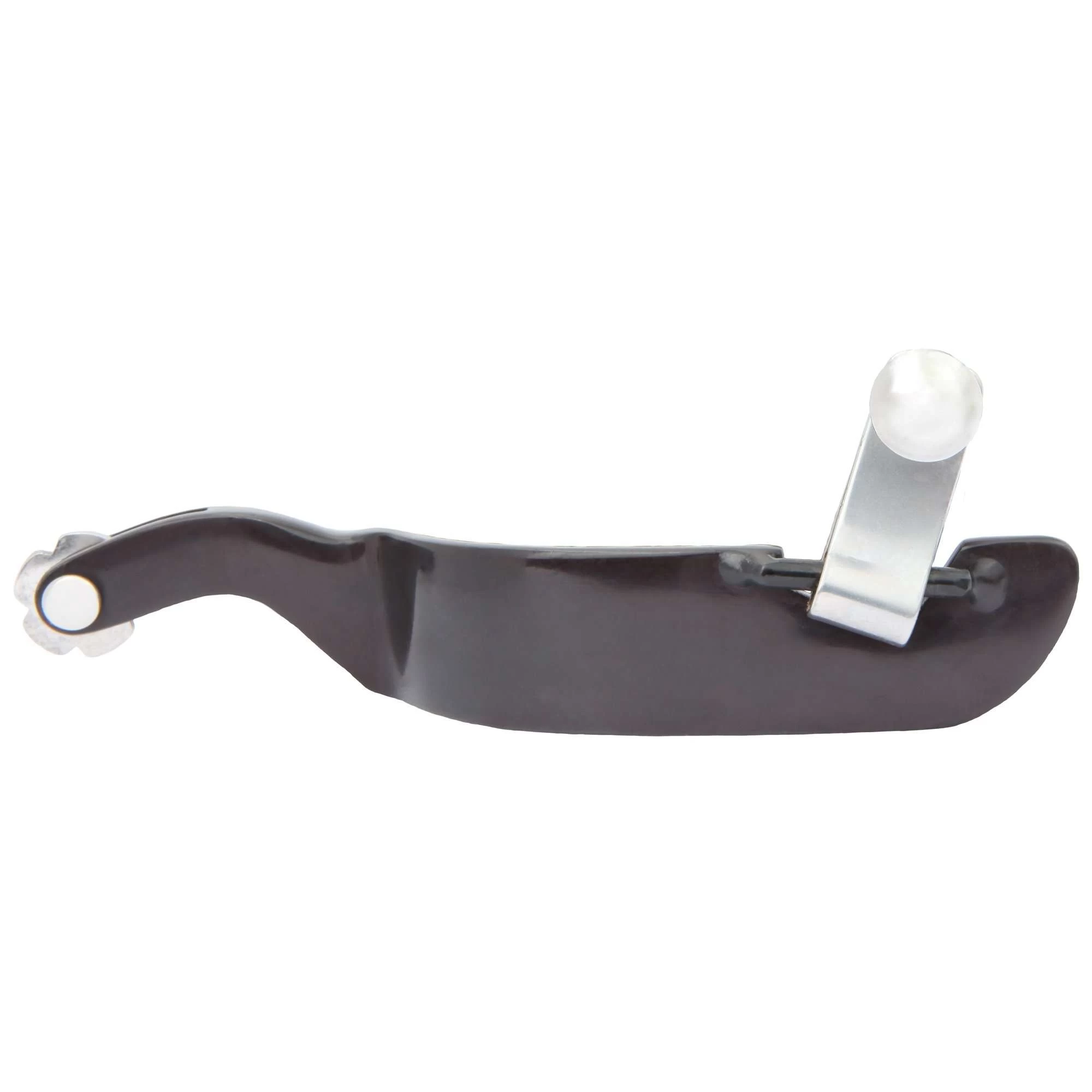 Myler Black Steel Spur With 1" Band And 5 Point Rowel