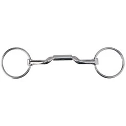 Myler Bridoon With Stainless Steel Mullen Low Port