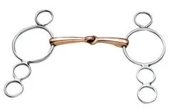 Korsteel European Copper Mouth Elevator Gag Bit