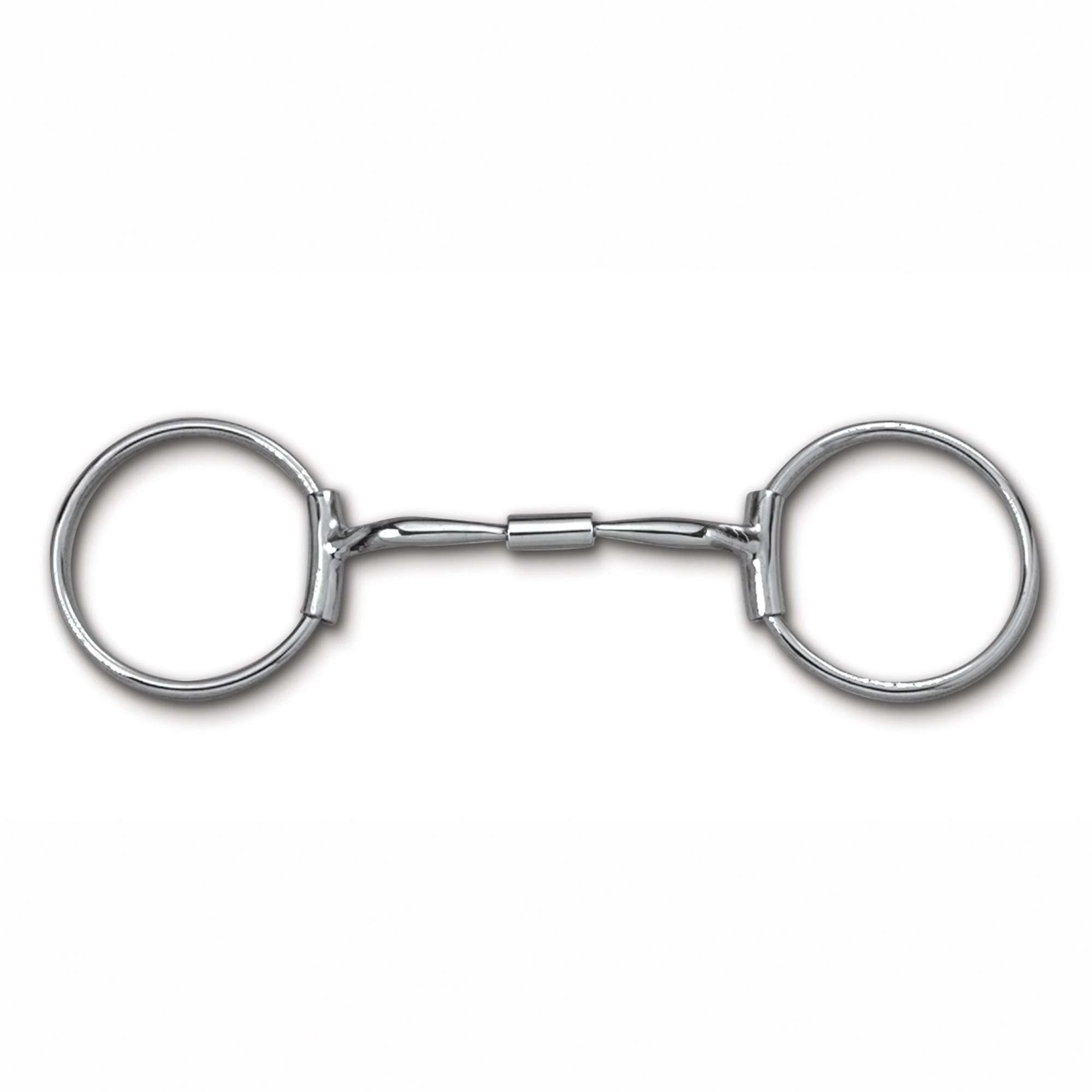 Myler "C" Sleeve Ring With Sweet Iron Comfort Snaffle Wide Barrel