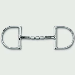 Myler Dee Without Hooks With Stainless Steel Mullen Triple Barrel