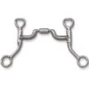 Myler HBT Shank With Sweet Iron Medium Wide Port Comfort Snaffle