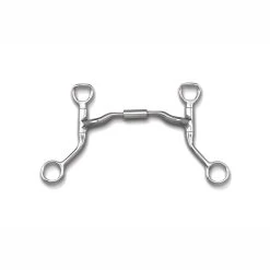 Myler HBT Shank With Sweet Iron Low Port Comfort Snaffle