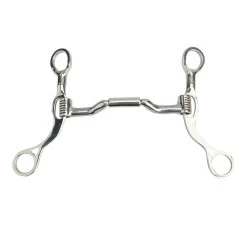 Myler MBL Short Shank And Sweet Iron Forward Tilted Port Mouthpiece