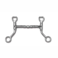 Myler HBT Shank With Sweet Iron Mullen Triple Barrel