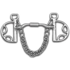 Myler Kimberwick With Stainless Steel Low Port Comfort Snaffle