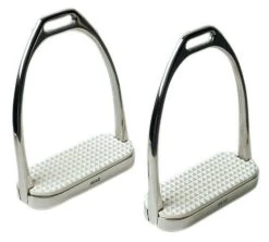 Korsteel Stainless Steel Knife Edge 1 Way Swivel Stirrup Irons
